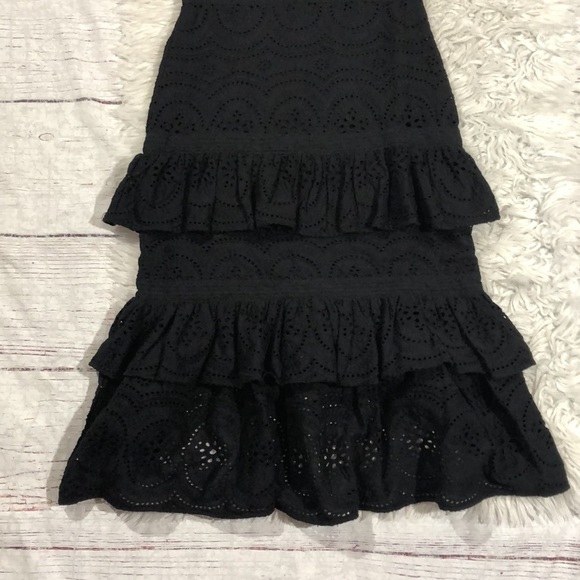 Lovers + Friends Black Lace Midi Dress - Picture 7 of 13